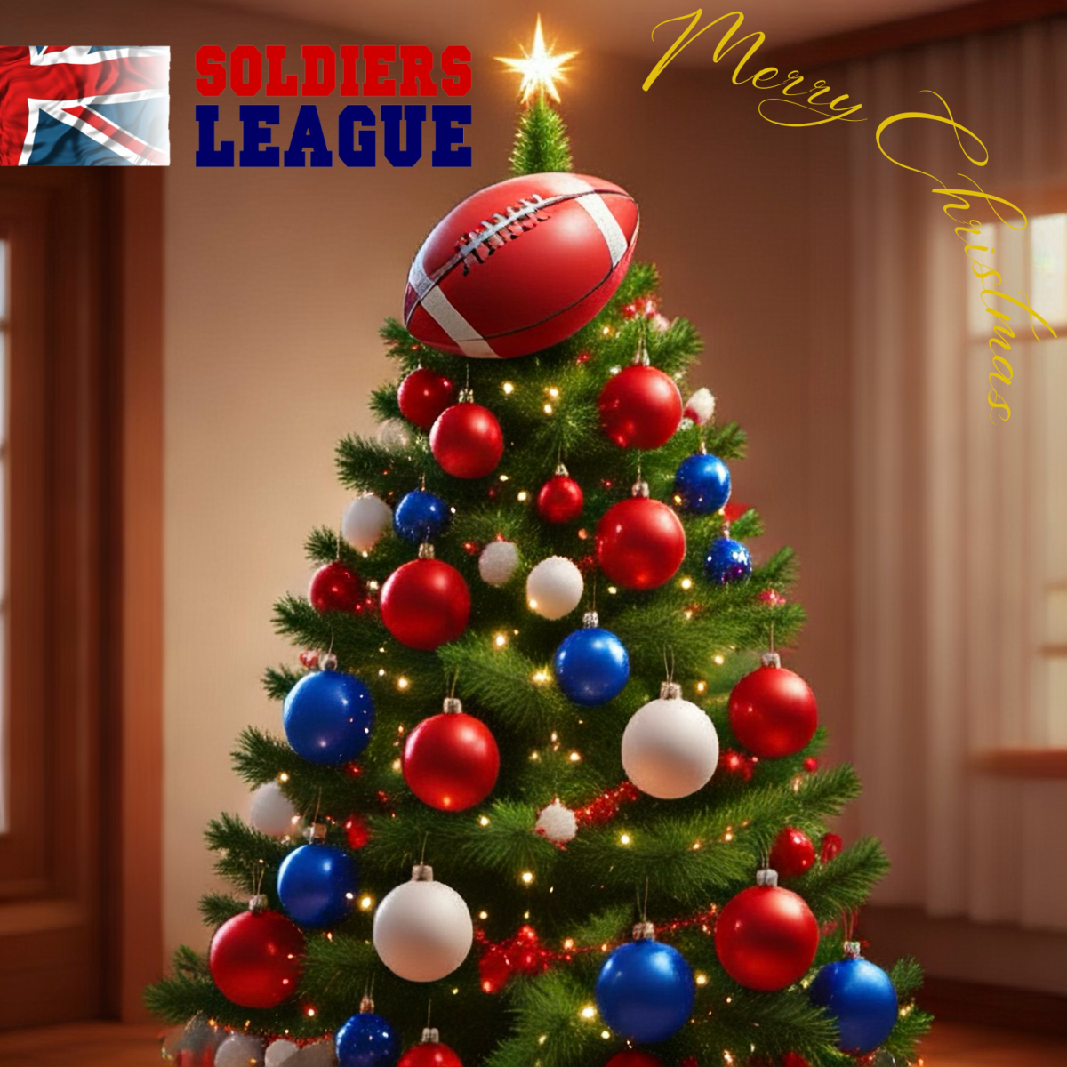 Christmas Greetings from the Soldiers League Charity.